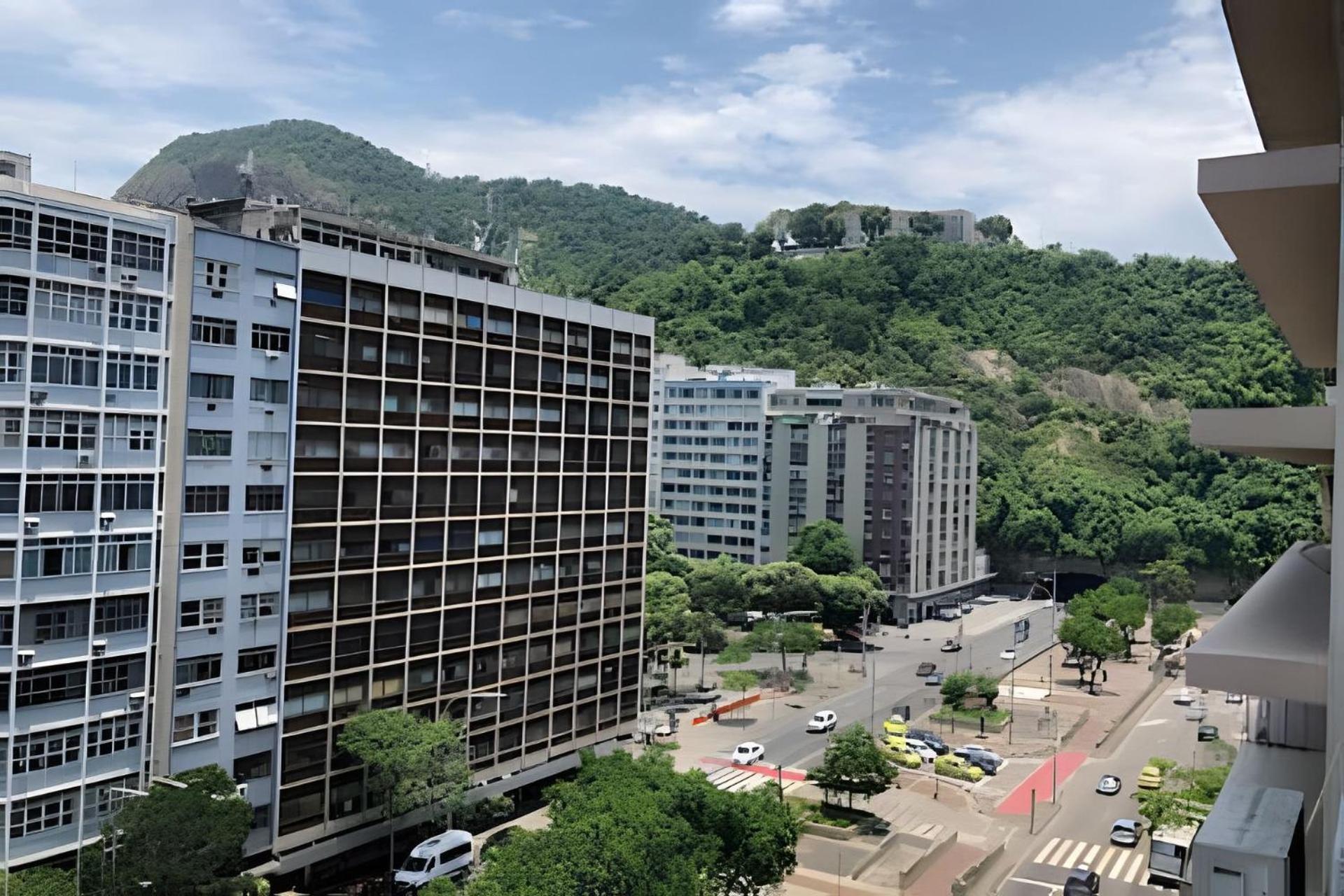 Apartamento Em Copacabana Com Vista Lateral Do Mar Рио-де-Жанейро Экстерьер фото